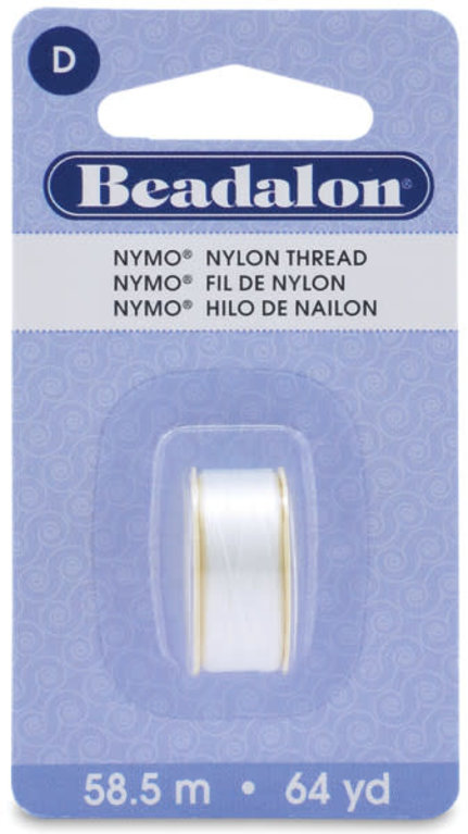 Beadalon Nymo Nylon Thread Size D .3 mm