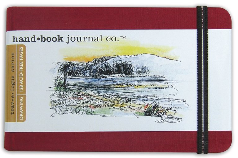 Global Art Global Art Hand Book Travelogue Artist Journal Pocket Landscape 5.5" x 3.5"
