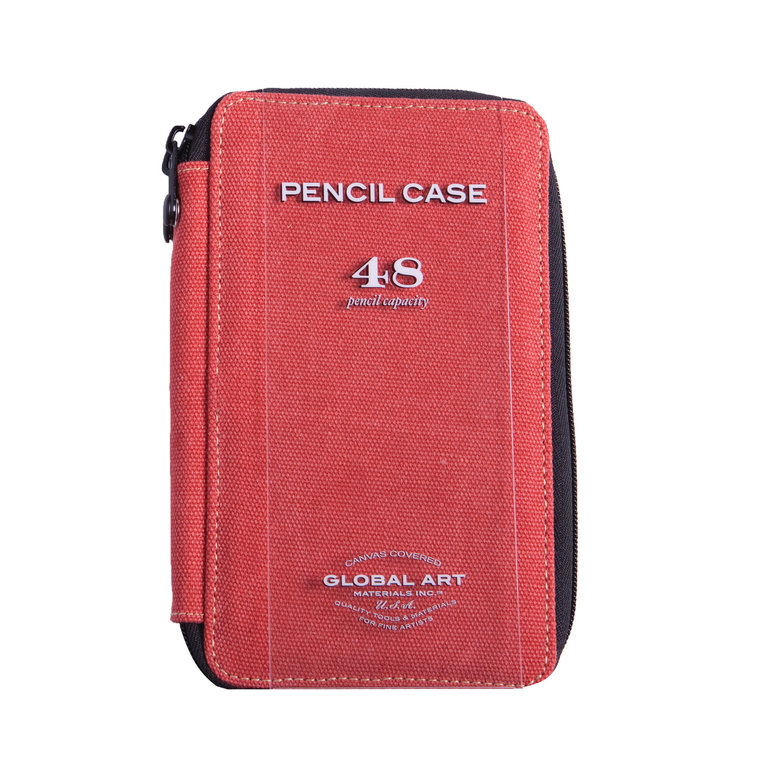 Global Global 48 Pencil Capacity Case Canvas