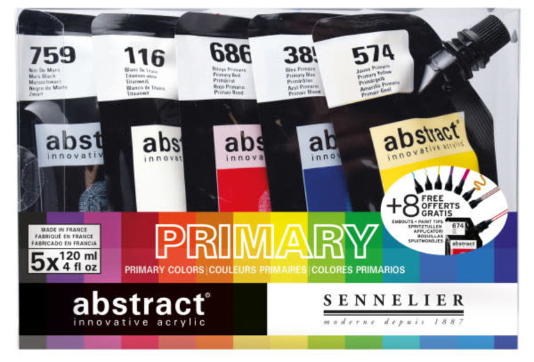 Sennelier Sennelier Abstract Acrylic Primary 5 Set