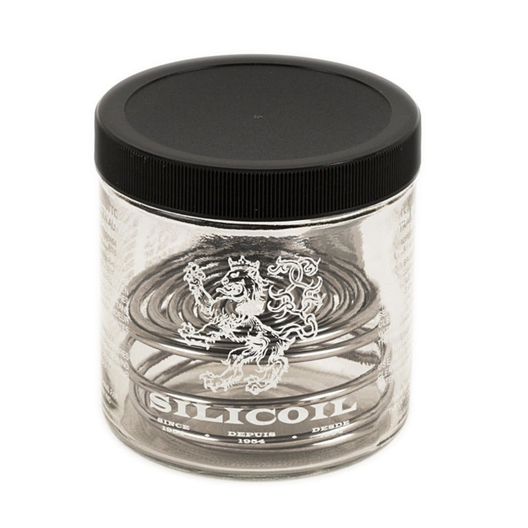 Silicoil Silicoil Brush Cleaning Tank Jar 12 oz