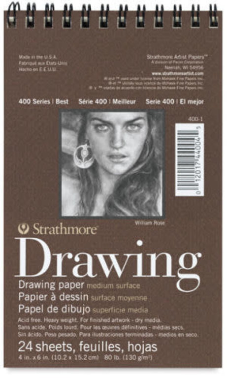 Strathmore Strathmore Drawing Paper Pad 400 Series Medium Surface