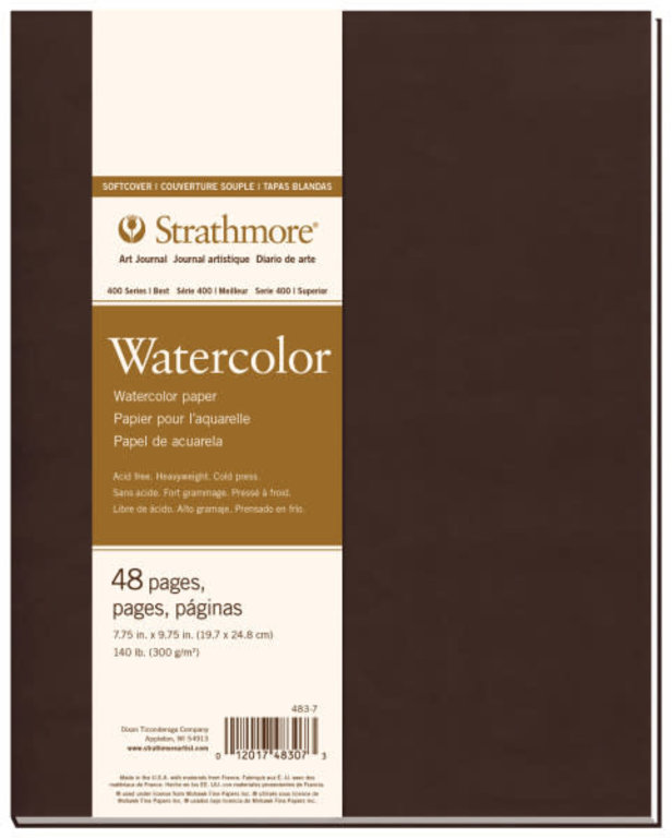 Strathmore Strathmore Softcover Watercolor Art Journal 140 lb 48 Pages